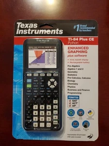 NEW SEALED Texas Instruments TI-84 Plus CE Graphing Calculator PYTHON - Picture 1 of 6