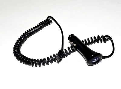 Motorola SYN0780A Car Cell Phone Charger Cord N136 Black - image 1 of 4