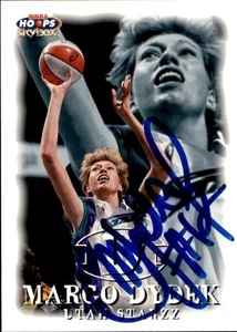 Tarjeta firmada autografiada Hoops Skybox WNBA #31 1999 Margo Dydek Utah Starzz RC - Imagen 1 de 2