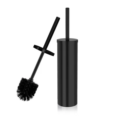 Edelstahl WC Toilettenbürste Bürste Klobürstenhalter Garnitur Set Toilette Bad. - Bild 1 von 4