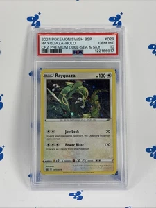 2024 Pokemon SWSH BSP Rayquaza-Holo CZPC Sea & Sky PSA 10 - Picture 1 of 3