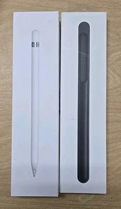 Genuine Apple Pencil A1603 MK0C2AM/A 1st Gen Original Stylus box & Leather Case  - Picture 1 of 6