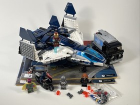 LEGO Marvel Super Heroes The Avengers Quinjet City Chase 76032 used assembled re
