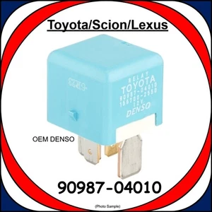 Toyota Lexus Scion 90987-04010 Relay Blower Motor Defogger Water Pump Prius OEM - Picture 1 of 7