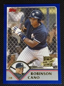 2003 Topps Traded & Rookies - Robinson Cano #T200 (RC) - Picture 1 of 2