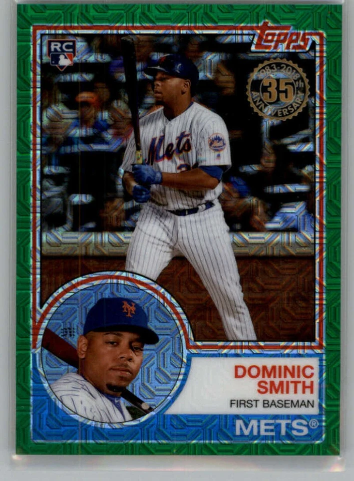 2018 Topps Chrome Silver Pack GREEN Refractors (All Series) MLB Baseball Cards - Image 1 of 1
