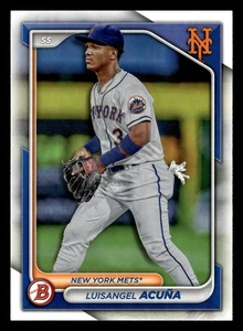Luisangel Acuña 2024 Bowman Prospect #BP-40 New York Mets Rookie RC *017 - Picture 1 of 2