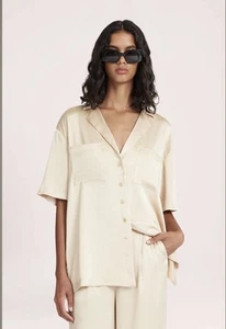 Nude Lucy Shirt ‘Butter’ Size XXS BNWT - Picture 1 of 5