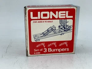 Lionel 6-2280 Set di 3 paraurti vuoti solo scatola originale calibro O - Foto 1 di 3