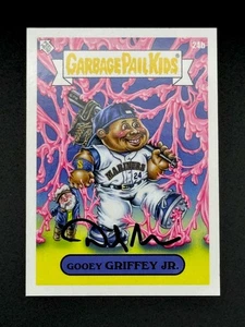 2023 Garbage Pail Kids X MLB 24b Gooey Ken Griffey Jr. Topps Artist Auto D Gross - Picture 1 of 3