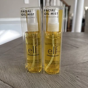 2 X e.l.f. FACIAL OIL MIST ENERGIZING CITRUS Uplift Mood & Mind 2.02 fl oz/60 ml - Picture 1 of 2