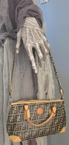 BOLSO DE MANO FENDI FF VINTAGE - Imagen 1 de 6