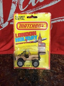 Jeep Eagle 1980 Matchbox vintage 4x4 no. 5 Gold London Holiday (MIRA) - Imagen 1 de 2