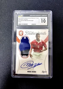 Michael Reiziger 2024 Daka Netherlands Legends Silver Patch Auto 22/40 CGC 10 - Bild 1 von 2