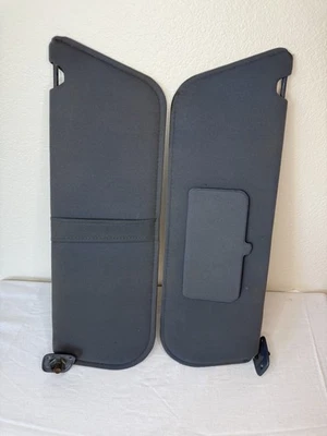 Par de parasol azul para conductor y pasajero Ford F150 F250 F350 1987-1996 Foto 1 de 4