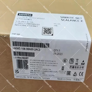 NEW 6GK5108-0BA00-2AC2 Switch module Siemens 6GK5108-0BA00-2AC2 STOCK - Picture 1 of 4