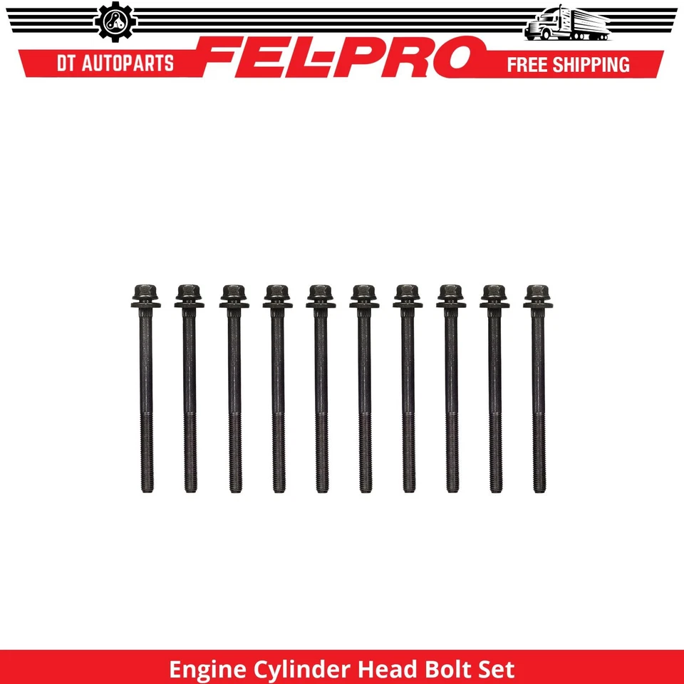 Juego de pernos de culata Fel-Pro para Chrysler Cirrus 1995-1997, 1999-2000 motor 2,4 L Foto 1 de 1