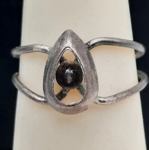 Anillo Pinky MCM Artesanal Plata (800-Esterlina) Talla 2.5+/- Caja de Sombras Ajustable - Imagen 1 de 9