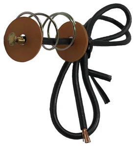 (4) Enchufe eléctrico de luz de un solo contacto estándar S-23 conector de lámpara coleta - Imagen 1 de 2