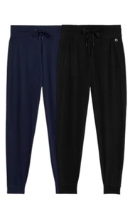 M&S Goodmove Joggers Ladies Cotton Rich Sports Pant Super Soft cuffed pants 600 - Picture 1 of 10