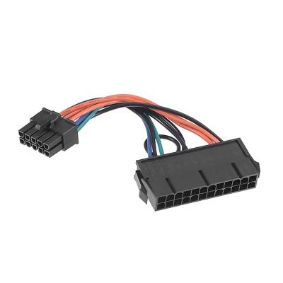 Mainboard Stromkabel Ersatz 24 bis 10 Stifte für ATX Modular Platte 18 AWG 13cm - Bild 1 von 4