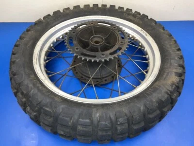 81 Honda XL500S XR500? Llanta trasera buje radios neumático 17" X 2,50 Foto 1 de 4