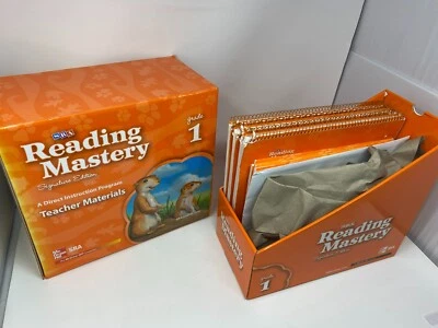 SRA Reading Mastery Signature Edition, Teacher Materials, Grade 1 Set - COMPLETE - Image 1 of 4
