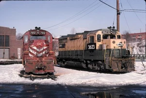 ConRail (LV / RDG) - DL701 #7612 & GP35 #3623 - Original Kleinbildschlitten. - Bild 1 von 1