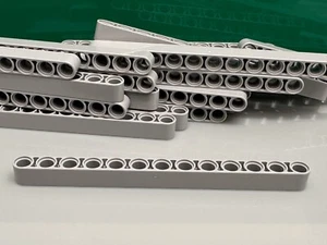 Lego Technic Beam 13, 41239, hellgrau, aus Mobilkran MK II 42009, 5 Stück - Bild 1 von 11
