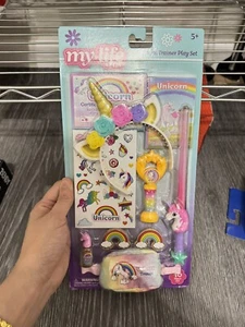 My Life As Unicorn Trainer Play Set 10pcs. For 18” Doll NEW - Picture 1 of 4