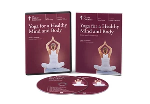 Yoga for a Healthy Mind and Body by Heidi Sormaz, Ph.D. Course Guidebook & DVDs - Picture 1 of 2