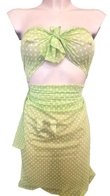 CYELL Tessa Pareo Hawaii Strand kleid Rock Kaftan in M Cover-up Stretch Mesh - Bild 1 von 4