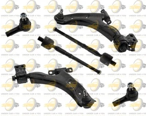 6 Front Pcs Lower Arms Tie Rods Rack Ends For 14-16 Chevrolet Spark EV 1.2L New - Picture 1 of 7