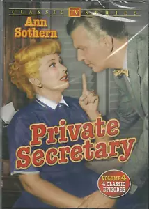 Classic TV Series Private Secretary Volume 4 New Sealed DVD Ann Sothern NIS - Foto 1 di 2