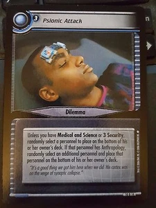 Star Trek CCG Captain's Log 10R14 ataque psiónico casi nuevo como nuevo - Imagen 1 de 1