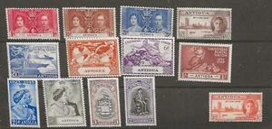 ANTIGUA (30-3041) KGV1 X 5 SETS CORO-VICTORY-WEDDING-UPU-UNI M/M - Picture 1 of 1