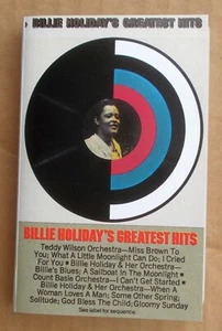 Billie Holiday's Greatest Hits Vtg 1967 Cassette Audio Tape Jazz - Picture 1 of 2