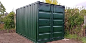 17` Fuss  Lagercontainer, Mietcontainer, Geräteschuppen, Gartenhaus neu - Bild 1 von 2