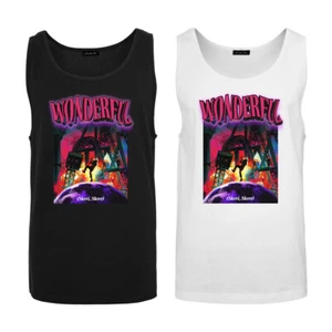 Mister Tee Wonderful T-Shirt Tank Top T-Shirt Top Shirt Sleeveless Sports Music - Picture 1 of 5