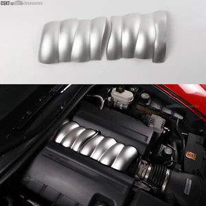 Aluminum LS3 Engine Intake Plenum Cover Dress Up Plate Fits Corvette C6 2005-13 - Picture 1 of 13