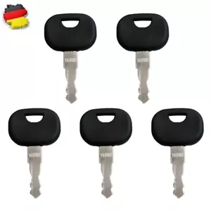 5x Schlüssel 14603 Universalschlüssel 603 Baumaschinenschlüssel Zündschlüssel - Bild 1 von 5