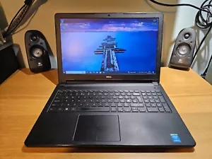 15" Dell Vostro 3558 Core i3-4005U 1.7GHz 8GB 2TB Black Windows 10 Laptop - Picture 1 of 5