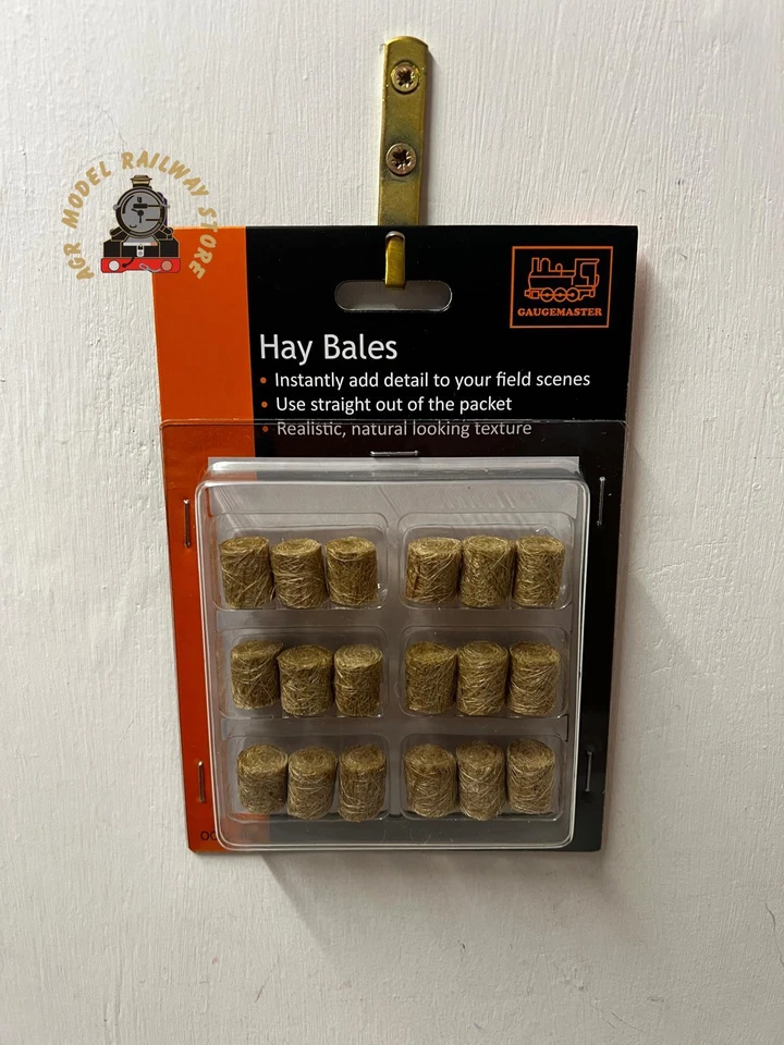 Gaugemaster GM1670 Hay Bales (Pack of 18) - OO/4mm/1:76 - Image 1 of 1