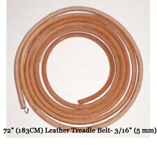  72" Leather Belt Singer Treadle Sewing Machine - 3/16" (5mm)