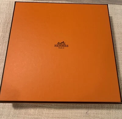 Caja de cinturón vacía naranja Hermes Foto 1 de 4