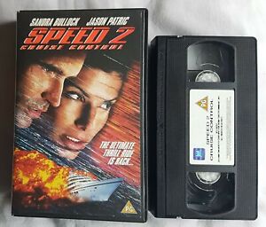 SPEED 2 CRUISE CONTROL (VHS) BIG BOX - Sandra Bullock + Jason Patric + Dafoe