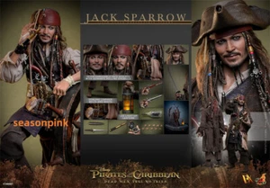1/6 HOTTOYS DX37 Pirates of the Caribbean Jack Sparrow Figure Model Standard Ver - Picture 1 of 9