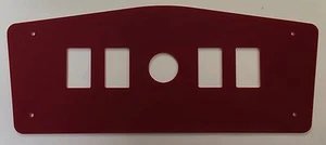 PANEL DE INTERRUPTOR DE TABLERO YAMAHA YXZ EN ROJO G 10 4 INTERRUPTORES MONTAJE 12V SXS TRIPLE 1000R - Imagen 1 de 1