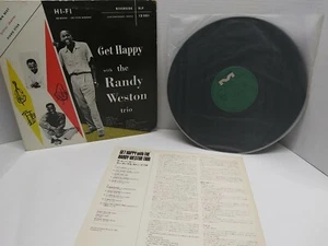 The Randy Weston Trio Get Happy With Riverside SMJ-6063M Mono RLP 12-203 - Imagen 1 de 12