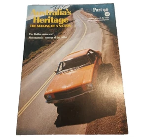 Vintage 1970 Australia's Heritage 'The Making of a Nation' Magazine Issue #90 - Picture 1 of 3